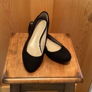 Halston Black Dress/Casual Flats